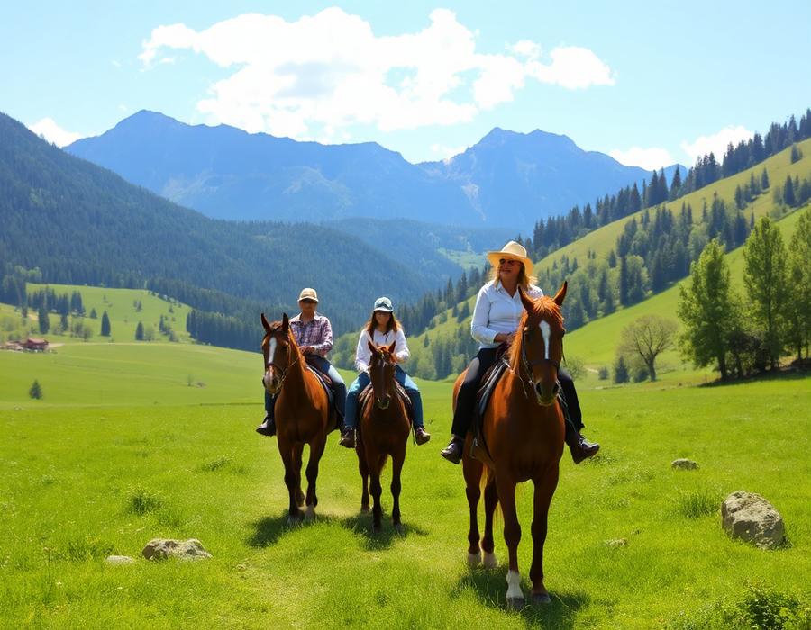 Paseo a caballo